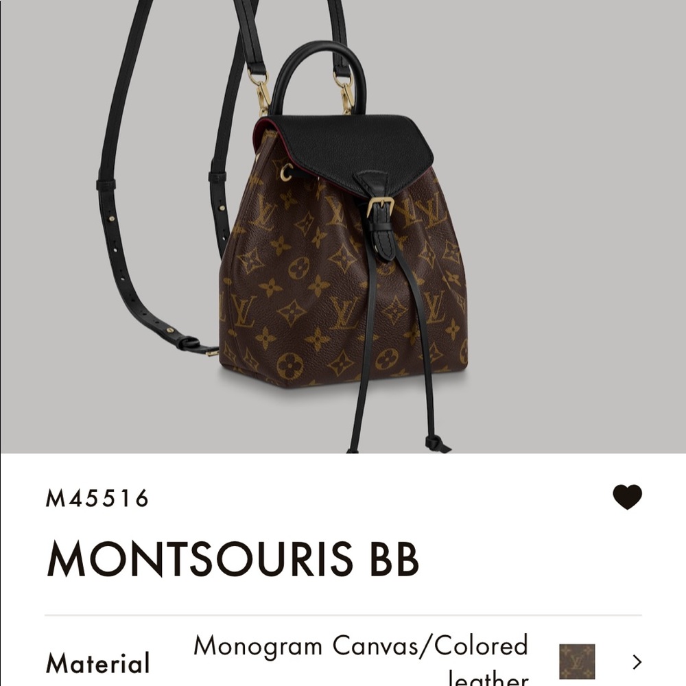 LV backpack like new